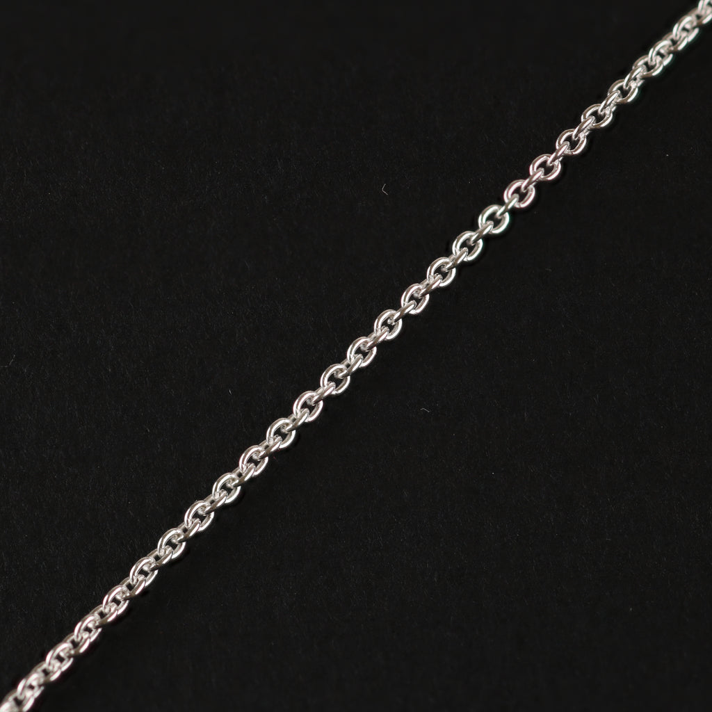 Fine Anchor Chain – 0.7mm Italian 925 Sterling Silver (60 cm)