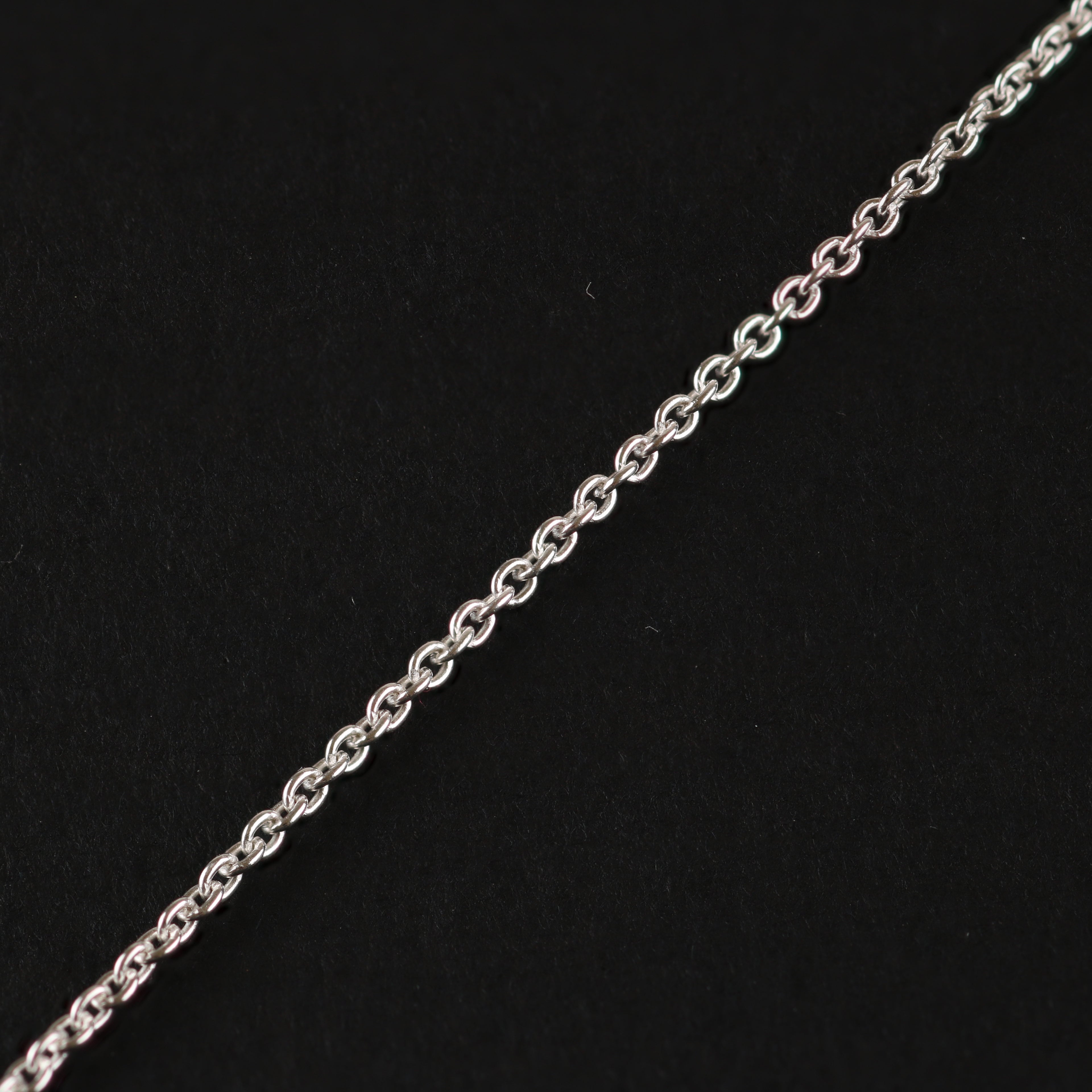 Fine Anchor Chain – 0.7mm Italian 925 Sterling Silver (60 cm)