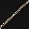 Structured Bead Chain – 2.25mm Italian 925 Sterling Silver (42cm)