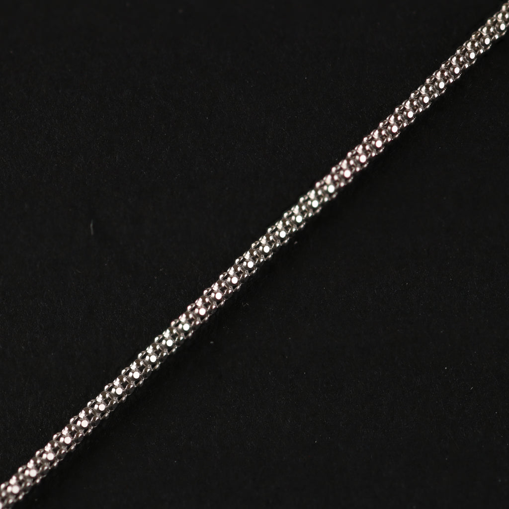 Micro Bubble Chain – 1.35mm Italian 925 Sterling Silver (41cm)