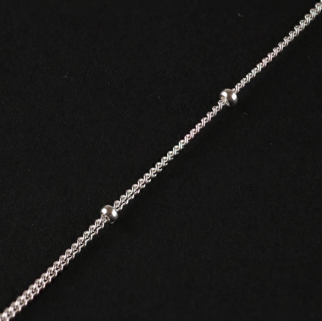 Mini Sphere Chain – 1.8mm Accent Italian 925 Sterling Silver (41 cm)