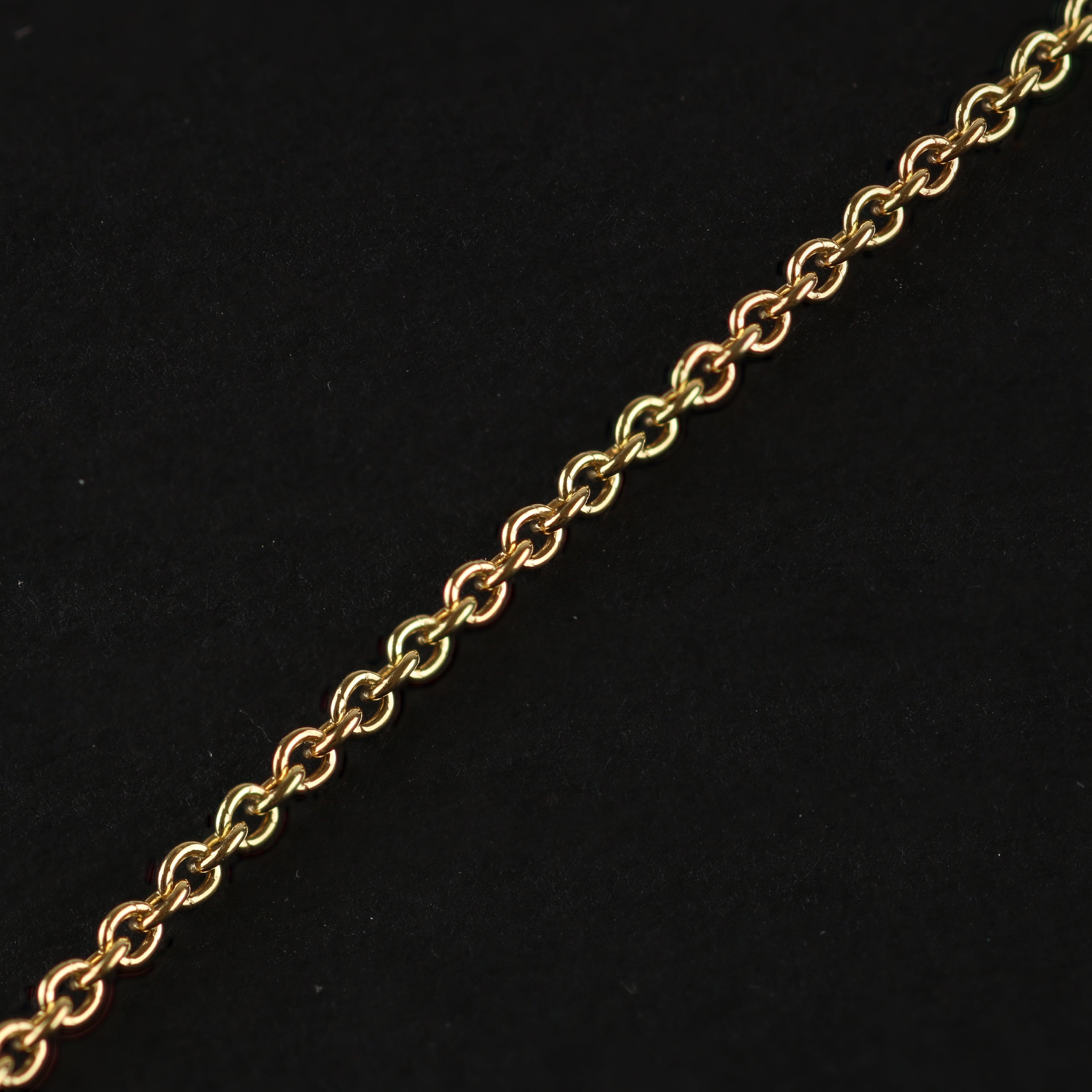 Classic Cable Chain – 1.6mm Gold-Plated Sterling Silver (41cm)