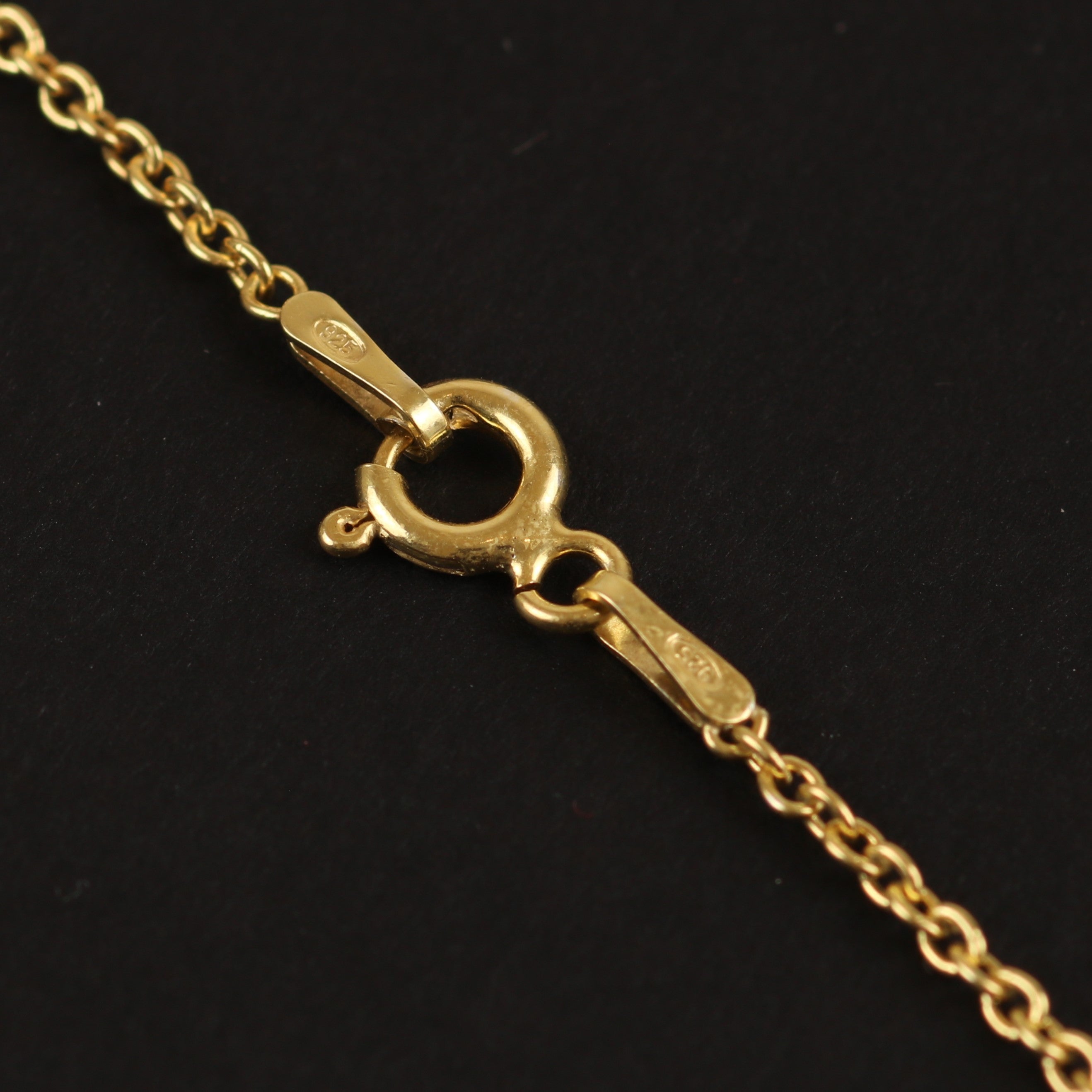 Classic Cable Chain – 1.6mm Gold-Plated Sterling Silver (41cm)