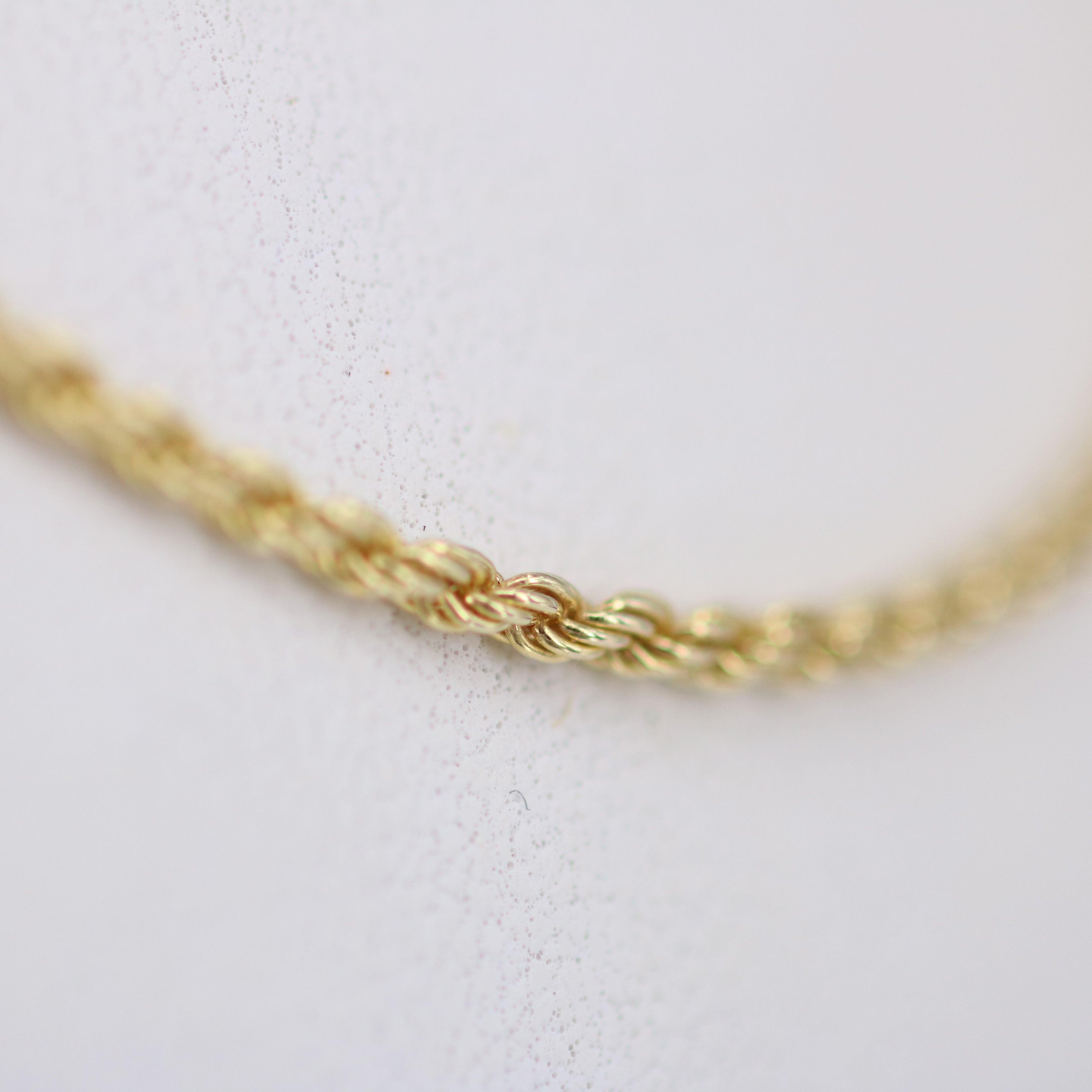 Solid Silver Rope Chain Necklace – Everyday Statement Chain for Men & Women